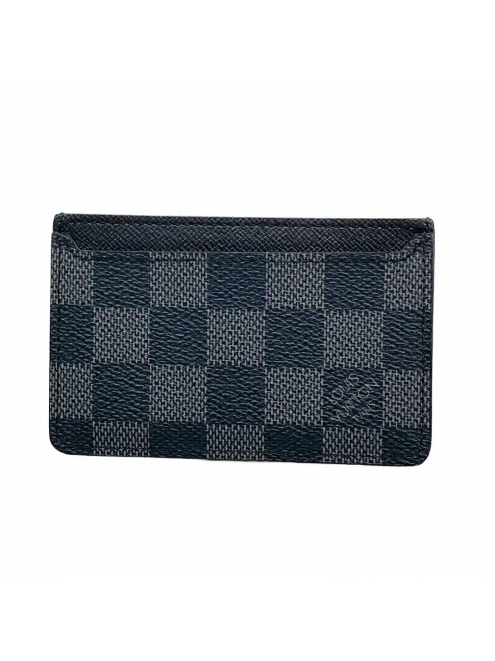 Louis Vuitton Card Case Damier Graphite Neo Holder Black
